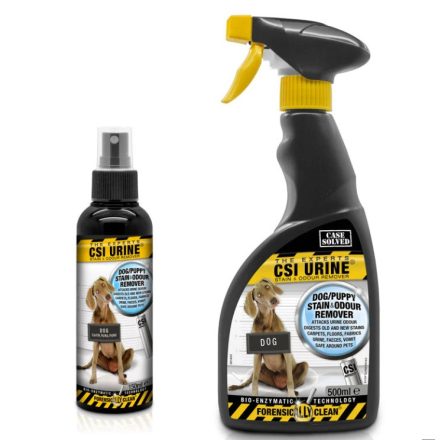 CSI Urine Dog/Puppy folt- és szageltávolító 500ml - hatékony megoldás vizeletfoltokra