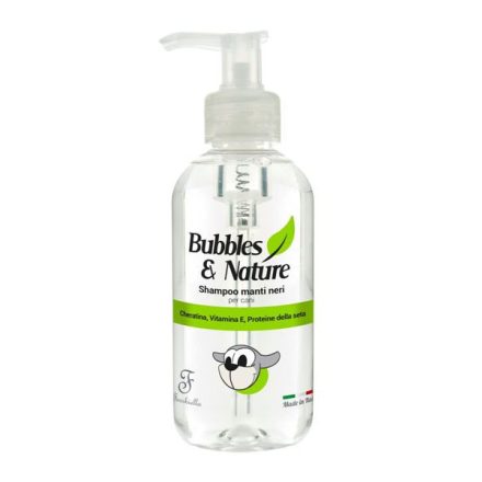 Ferribiella Bubbles & Nature kutyasampon fekete szőrre –  250 ml