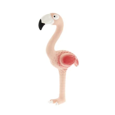 Ferribiella latex flamingó kutyajáték – 27 cm