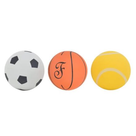 Ferribiella Sports gumilabda – 3 db/csomag (Ø 6 cm)