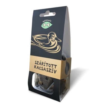 Holisnacks Szárított Kacsaszív – 80g