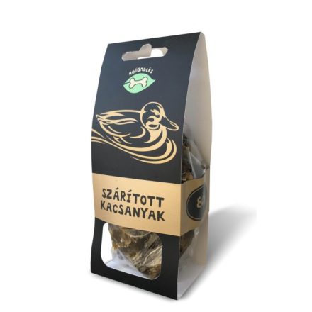 HOLISNACKS SZÁRÍTOTT KACSANYAK - 80g