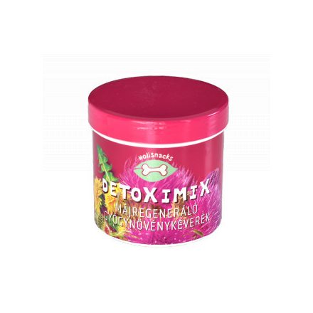 Holisnacks Detoximix 100 g, májvédelem és méregtelenítés kutyáknak