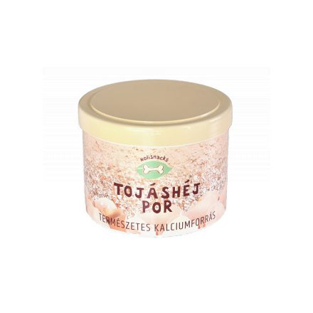  Holisnacks Tojáshéjpor 500 g, természetes kalciumforrás kutyáknak