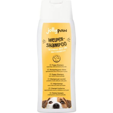 Jollypaw kölyök sampon - 250ml - Kíméletes ápolás kölyök és fiatal kutyák számára