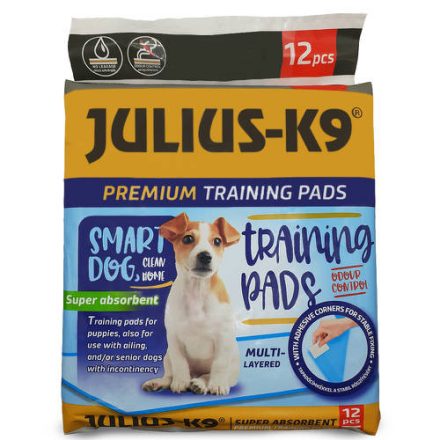 JULIUS-K9 prémium kutyapelenka – helyhez szoktatáshoz (40×60 cm, 12 db)