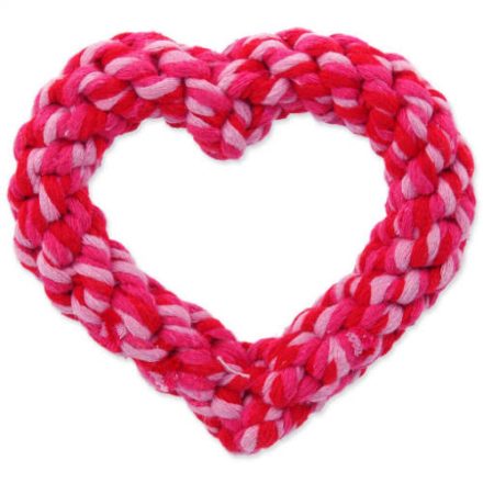 ReptiPlanet Heart - szív formájú rágókötél (11cm)