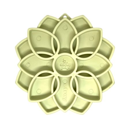 Sodapup Mandala Softie habzsolásgátló tál – világos zöld