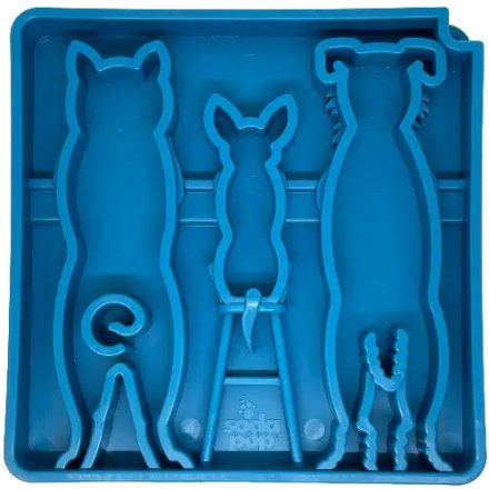 Sodapup Waiting Dogs Design Etray – Kék habzsolásgátló