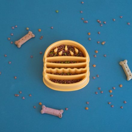 ZippyPaws Happy Bowl Hamburger - habzsolásgátló tál