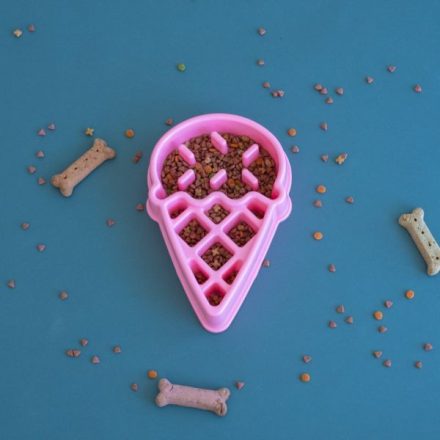 ZippyPaws Happy Bowl Ice Cream - habzsolásgátló tál