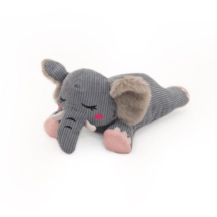 ZippyPaws Snooziez – Altatós elefántka csendes sípolóval