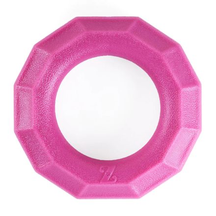 ZippyPaws ZippyTuff rágógyűrű – masszív kutyajáték, magenta színben